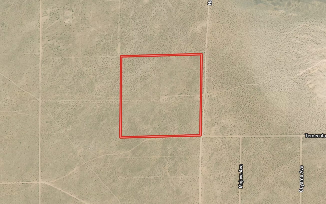 40 Acre Project in San Bernardino County, CA